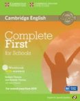 complete first for schools for spanish speakers workbook with ans wers with audio cd-9788483239858 complete first for schools for spanish speakers workbook with ans wers with audio cd-9788483239858