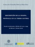 descripcion de la sinapia, peninsula en la tierra austral-miguel a. ramiro aviles-9788490315958 descripcion de la sinapia, peninsula en la tierra austral-miguel a. ramiro aviles-9788490315958