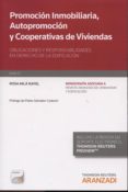promocion inmobiliaria, autopromocion y cooperativas de viviendas : obligaciones y responsabilidades en derecho de la edificacion-rosa mila rafel-9788490592458 promocion inmobiliaria, autopromocion y cooperativas de viviendas : obligaciones y responsabilidades en derecho de la edificacion-rosa mila rafel-9788490592458