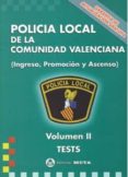 policia local de la comunidad valenciana volumen ii tests-9788482191263 policia local de la comunidad valenciana volumen ii tests-9788482191263