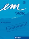 em neu 2008: brückenkurs: lehrerhandbuch (libro del profesor)-9783195216968 em neu 2008: brückenkurs: lehrerhandbuch (libro del profesor)-9783195216968