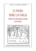 el enigma sobre las tablas: analisis de la dramaturgia completa de juan benet (ebook)-9788400099268 el enigma sobre las tablas: analisis de la dramaturgia completa de juan benet (ebook)-9788400099268