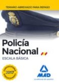 policia nacional escala basica. temario abreviado para repaso-9788414205068 policia nacional escala basica. temario abreviado para repaso-9788414205068