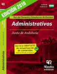 administrativos de la junta de andalucia (c1.1000). test del temario y simulacros de examen-9788416506668 administrativos de la junta de andalucia (c1.1000). test del temario y simulacros de examen-9788416506668