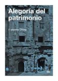alegoria del patrimonio-françoise choay-9788425222368 alegoria del patrimonio-françoise choay-9788425222368