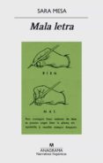 mala letra (ebook)-sara mesa-9788433936868 mala letra (ebook)-sara mesa-9788433936868