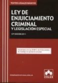 ley de enjuiciamiento criminal y legislación especial-9788483424568 ley de enjuiciamiento criminal y legislación especial-9788483424568
