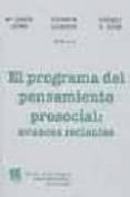 el programa del pensamiento prosocial: avances recientes-9788484423768 el programa del pensamiento prosocial: avances recientes-9788484423768