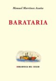 barataria-manuel martinez azaña-9788484727668 barataria-manuel martinez azaña-9788484727668