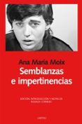 semblanzas e impertinencias-ana maria moix-9788492422968 semblanzas e impertinencias-ana maria moix-9788492422968