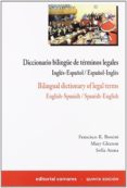 diccionario bilingüe de terminos legales. ingles/español- español /ingles-francisco ramos bossini-9788498363968 diccionario bilingüe de terminos legales. ingles/español- español /ingles-francisco ramos bossini-9788498363968