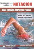 enseñanza de los estilos de natacion: crol, espalda, mariposa y b raza-jose manuel gomez cadenas-9788499932668 enseñanza de los estilos de natacion: crol, espalda, mariposa y b raza-jose manuel gomez cadenas-9788499932668