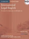 international legal english: 3 audio cd & 1 paperback-9780521675178 international legal english: 3 audio cd & 1 paperback-9780521675178