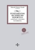 fundamentos de derecho deportivo-9788430955978 fundamentos de derecho deportivo-9788430955978