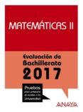 matematicas ii. evaluacion de bachillerato 2017-18-9788469844878 matematicas ii. evaluacion de bachillerato 2017-18-9788469844878