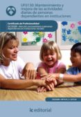 (i.b.d.) mantenimiento y mejora de las actividades diarias de personas dependientes en instituciones-virginia moreno garcia-9788483644478 (i.b.d.) mantenimiento y mejora de las actividades diarias de personas dependientes en instituciones-virginia moreno garcia-9788483644478