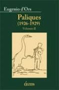 paliques (1922-1925) (vol. i)-eugenio d ors-9788489779778 paliques (1922-1925) (vol. i)-eugenio d ors-9788489779778