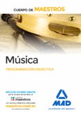cuerpo de maestros música. programación didáctica-9788490931578 cuerpo de maestros música. programación didáctica-9788490931578