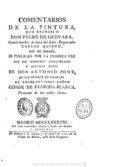 comentarios de la pintura que escribio don felipe de guevara ... ; se publican por la primera vez con un discurso preliminar y algunas notas de don antonio ponz ... (ebook)-felipe de guevara-antonino ortega, gerónimo ibarra, joaquín, viuda de ibarra, joaquín, herederos de fl. 1797 ponz-CDLBNE1866478 comentarios de la pintura que escribio don felipe de guevara ... ; se publican por la primera vez con un discurso preliminar y algunas notas de don antonio ponz ... (ebook)-felipe de guevara-antonino ortega, gerónimo ibarra, joaquín, viuda de ibarra, joaquín, herederos de fl. 1797 ponz-CDLBNE1866478