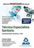 técnico especialista sanitario del servicio murciano de salud. temario parte general y test-9788414205488 técnico especialista sanitario del servicio murciano de salud. temario parte general y test-9788414205488