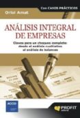 análisis integral de empresas (ebook)-oriol amat-9788415330288 análisis integral de empresas (ebook)-oriol amat-9788415330288