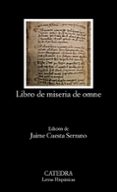 libro de miseria de omne-9788437630588 libro de miseria de omne-9788437630588