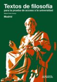textos de filosofia para la prueba de acceso a la universidad madrid (selectividad 2011)-francisco castilla urbano-manuel perez cornejo-9788467824988 textos de filosofia para la prueba de acceso a la universidad madrid (selectividad 2011)-francisco castilla urbano-manuel perez cornejo-9788467824988
