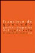 gracias y desgracias del ojo del culo-francisco de quevedo-9788496374188 gracias y desgracias del ojo del culo-francisco de quevedo-9788496374188