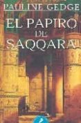 el papiro de saqqara-pauline gedge-9788498380088 el papiro de saqqara-pauline gedge-9788498380088