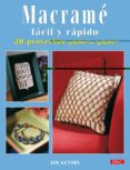 macrame facil y rapido-jim gentry-9788498740288 macrame facil y rapido-jim gentry-9788498740288