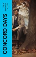 CONCORD DAYS  (edición en inglés)