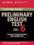 cambridge preliminary english test 6: student s book with answers-9780521123198 cambridge preliminary english test 6: student s book with answers-9780521123198
