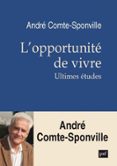 L'OPPORTUNITÉ DE VIVRE