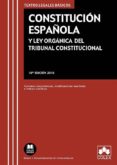 constitucion española y ley organica del tribunal constitucional (16ª ed.)-9788417135898 constitucion española y ley organica del tribunal constitucional (16ª ed.)-9788417135898