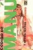 codigo de manu y otros textos-9788437504698 codigo de manu y otros textos-9788437504698