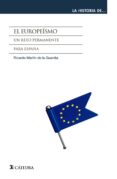 el europeismo-ricardo martin de la guardia-9788437634098 el europeismo-ricardo martin de la guardia-9788437634098
