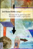 el reto de la participacion: movimientos sociales y organizacione s-9788477747598 el reto de la participacion: movimientos sociales y organizacione s-9788477747598