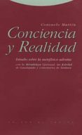 conciencia y realidad: estudio sobre la metafisica advaita con la mandukya upanisad, las karikas de guadapada y el bhasya de sankara-consuelo martin-9788481642698 conciencia y realidad: estudio sobre la metafisica advaita con la mandukya upanisad, las karikas de guadapada y el bhasya de sankara-consuelo martin-9788481642698