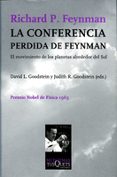 la conferencia perdida de feynman: el movimiento de los planetas alrededor del sol-david l. goodstein-9788483106198 la conferencia perdida de feynman: el movimiento de los planetas alrededor del sol-david l. goodstein-9788483106198