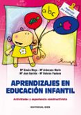 aprendizajes en educacion infantil: actividades y experiencia con structivista-9788483167298 aprendizajes en educacion infantil: actividades y experiencia con structivista-9788483167298