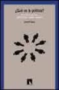 ¿que es la politica?: tres respuestas: aristoteles, weber y schmi tt-javier franze-9788483191798 ¿que es la politica?: tres respuestas: aristoteles, weber y schmi tt-javier franze-9788483191798