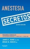 anestesia. secretos, 5ª ed.-9788490229798 anestesia. secretos, 5ª ed.-9788490229798