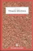 la voz de tomas segovia (incluye cd)-9788495078698 la voz de tomas segovia (incluye cd)-9788495078698