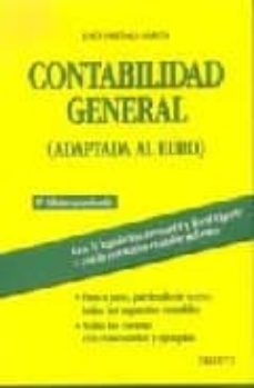 Portada de CONTABILIDAD GENERAL ADAPTADA AL EURO