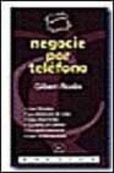 Portada de NEGOCIE POR TELEFONO
