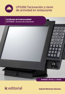 Portada de FACTURACION Y CIERRE DE ACTIVIDAD EN RESTAURANTE