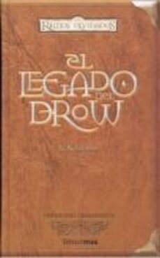 Portada de EL LEGADO DE DROW (REINOS OLVIDADOS; EDICION PARA COLECCIONISTAS)