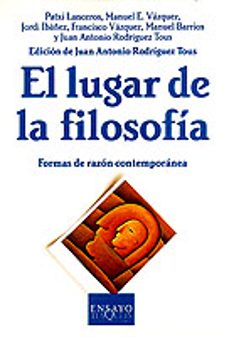 Portada de EL LUGAR DE LA FILOSOFIA