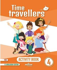 Portada de TIME TRAVELLERS 4º EDUCACION PRIMARIA RED ACTIVITY BOOK ANDALUCIA