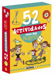 Portada de 52 ACTIVIDADES PARA NO ABURRIRSE.